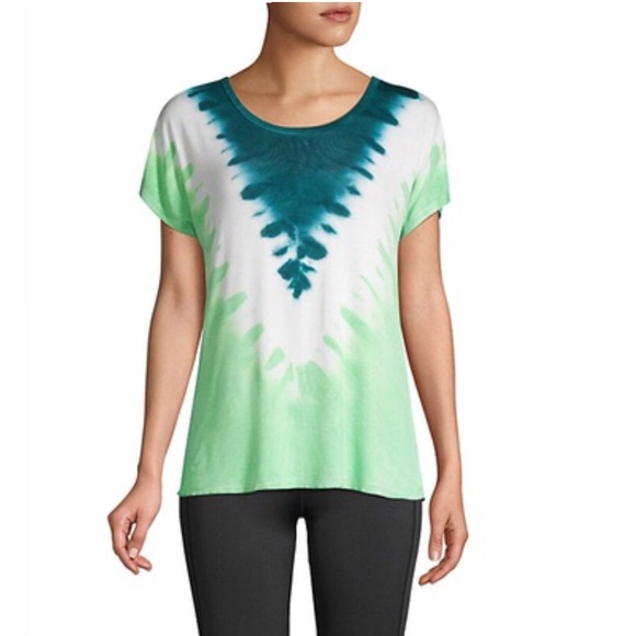 Nanette Lepore Play Womens Tie-Sleeve Top